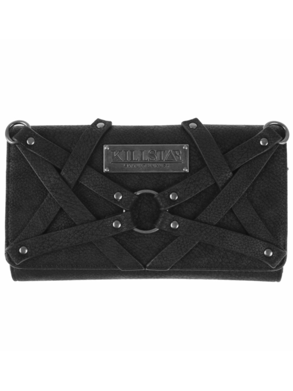NWT KILLSTAR Midnight Dream Wallet Black Alternative Gothic Vegan Leather - Picture 2 of 8